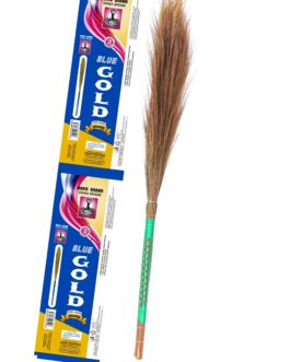 Naag Brand Grass Broom Blue Gold