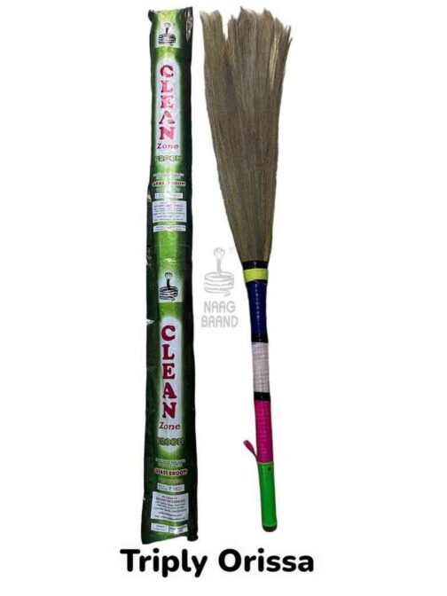 Naag Brand Grass Broom Tripply Orissa