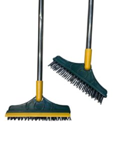 Floor Clean Brush + Wiper Set